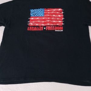 Legalize Freedom t-shirt 2xl